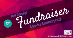 MORE Fundraiser with Grapevine Communications Banner