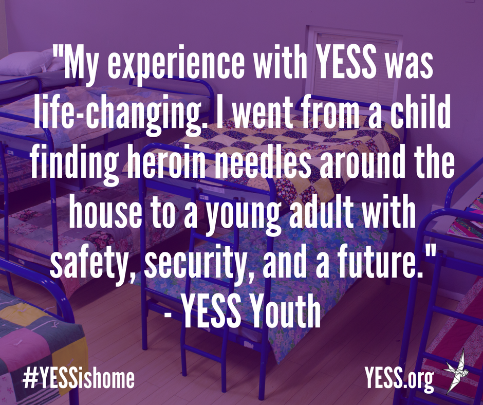 YESS is Home Youth Quote