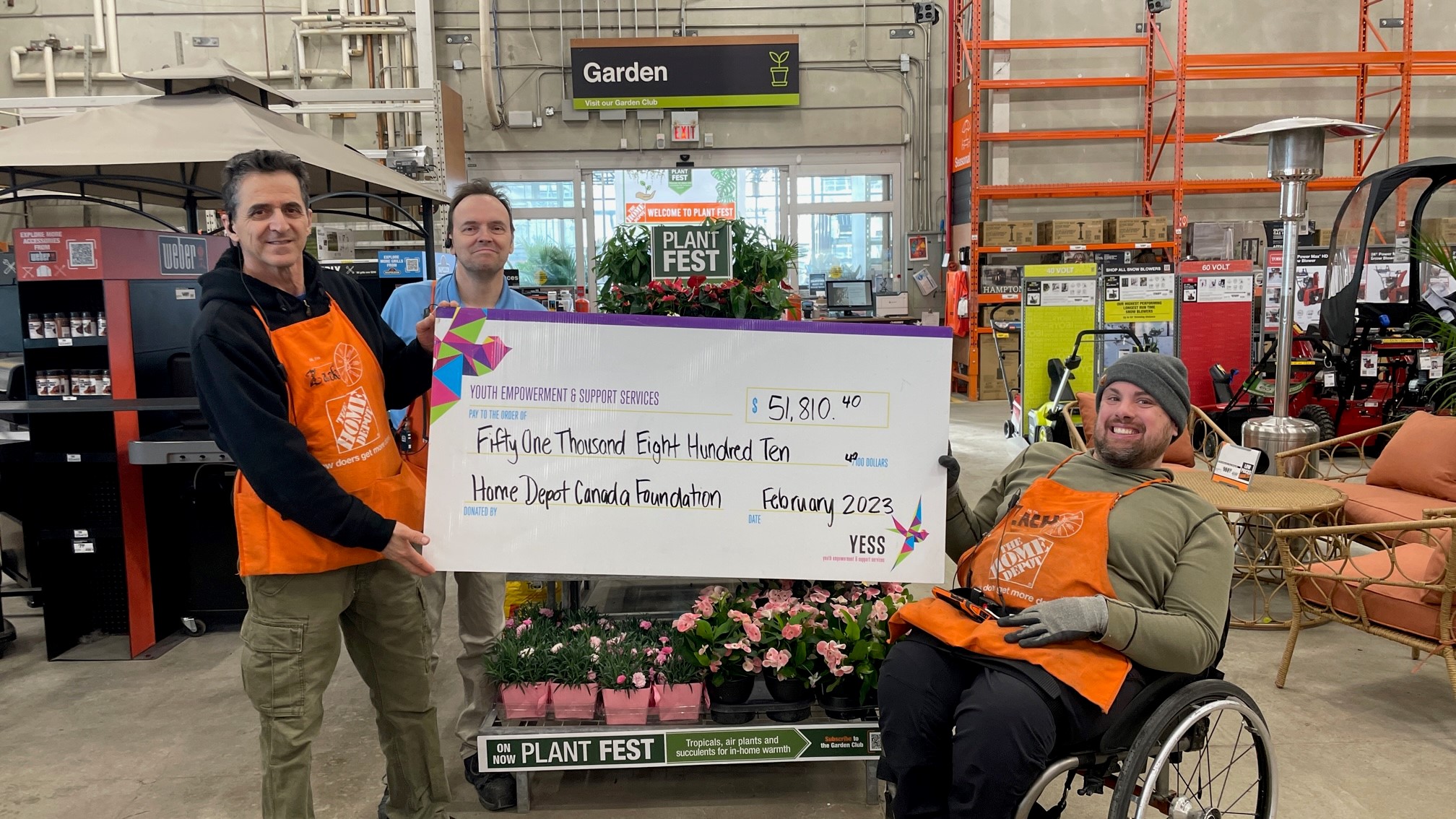 Thanks to The Orange Door Project! YESS